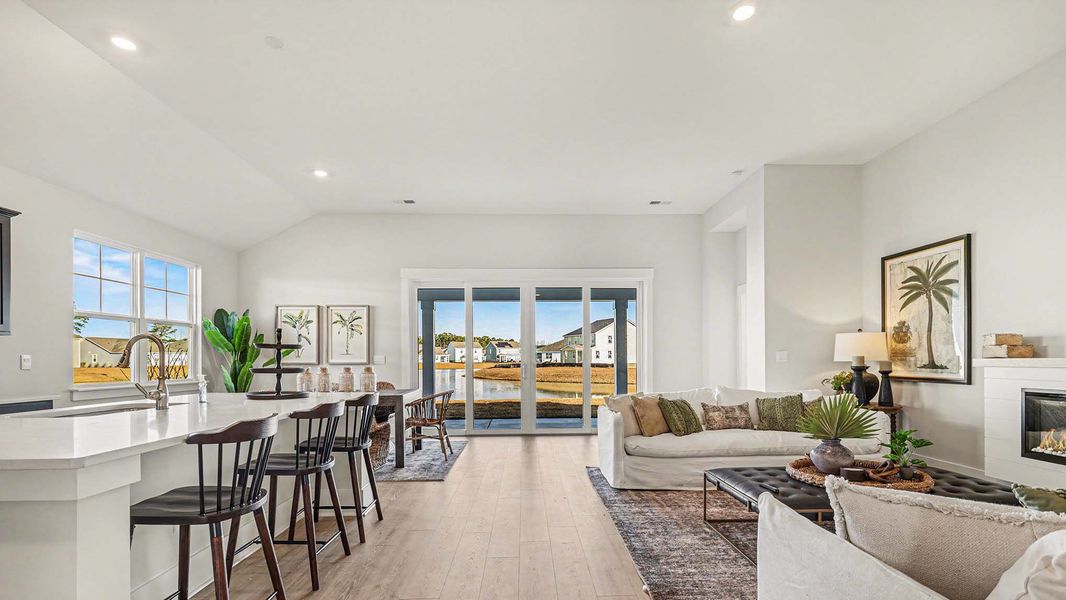Furnished interior view inside a new home in Eden Springs, Longs (Image 7).