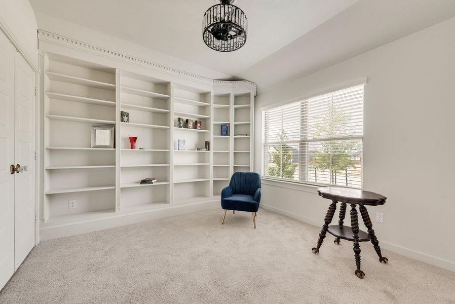 Furnished interior view inside a new home in Tesoro at Chisholm Trail Ranch, Crowley (Image 8).