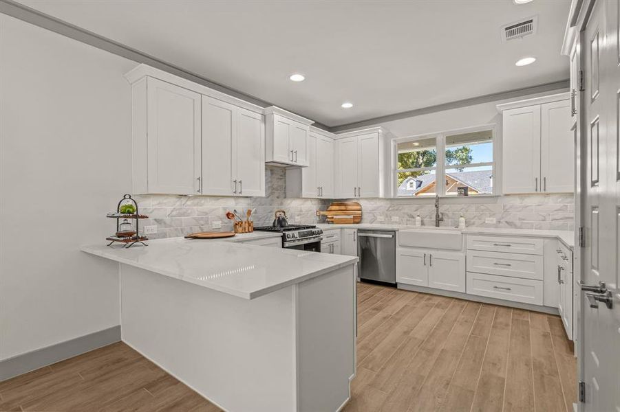 Furnished interior view inside a new home in , Westworth Village (Image 11). Furnished interior view inside a new home in , Westworth Village (Image 11).