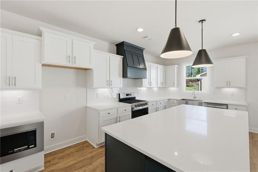 Furnished interior view inside a new home in , Buford (Image 3).
