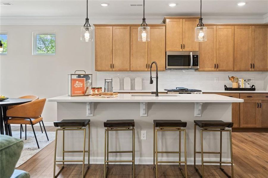 Furnished interior view inside a new home in Sagebrook, Powder Springs (Image 31).