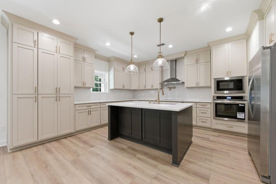 Furnished interior view inside a new home in , Griffin (Image 20).
