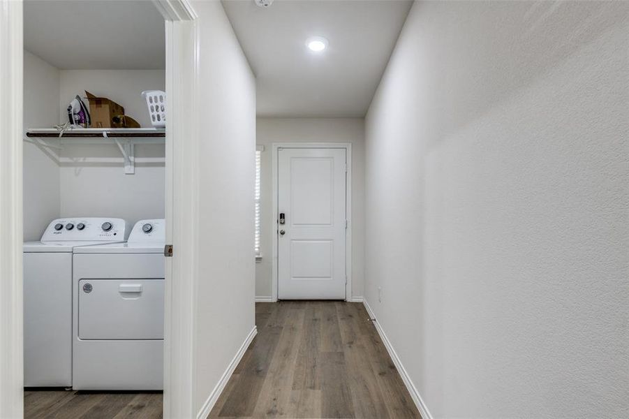 Furnished interior view inside a new home in Wildcat Ranch, Crandall (Image 17).