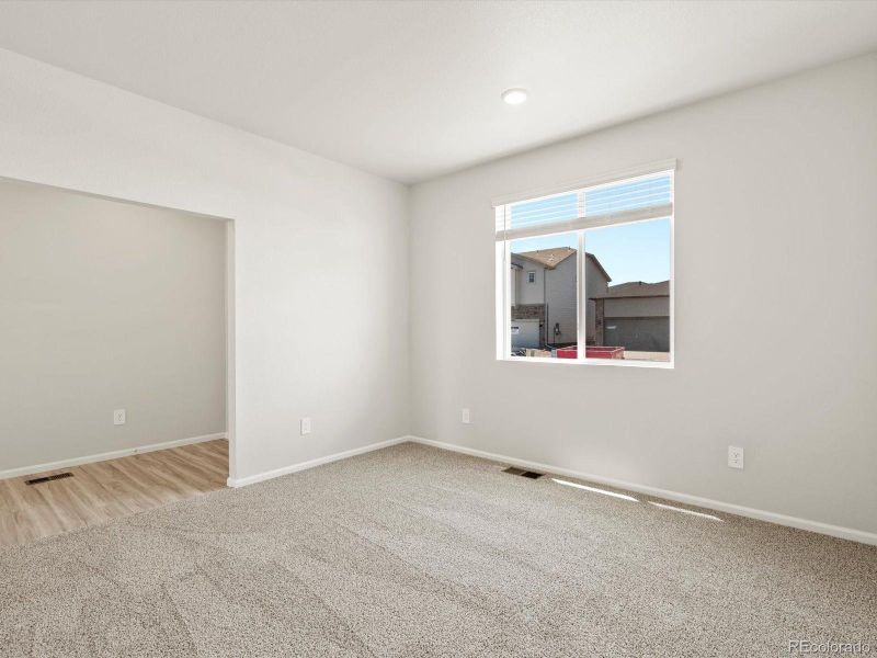 Spacious, unfurnished interior of a new home in Poudre Heights: The Lakes Collection, Windsor (Image 20).