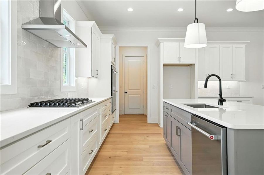 Furnished interior view inside a new home in , Marietta (Image 3).