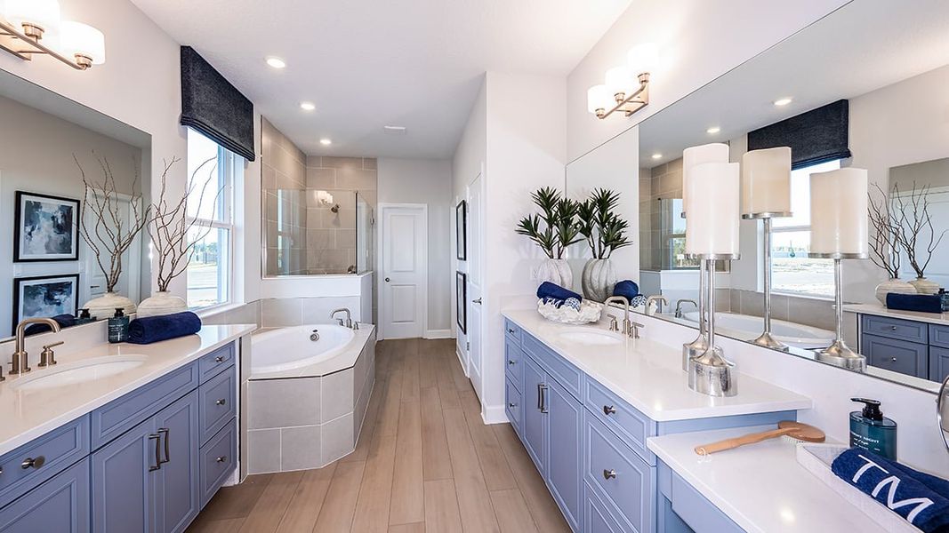 Representative furnished interior of a home built from the Bimini by Taylor Morrison in Lochside, Mount Dora (Image 19).