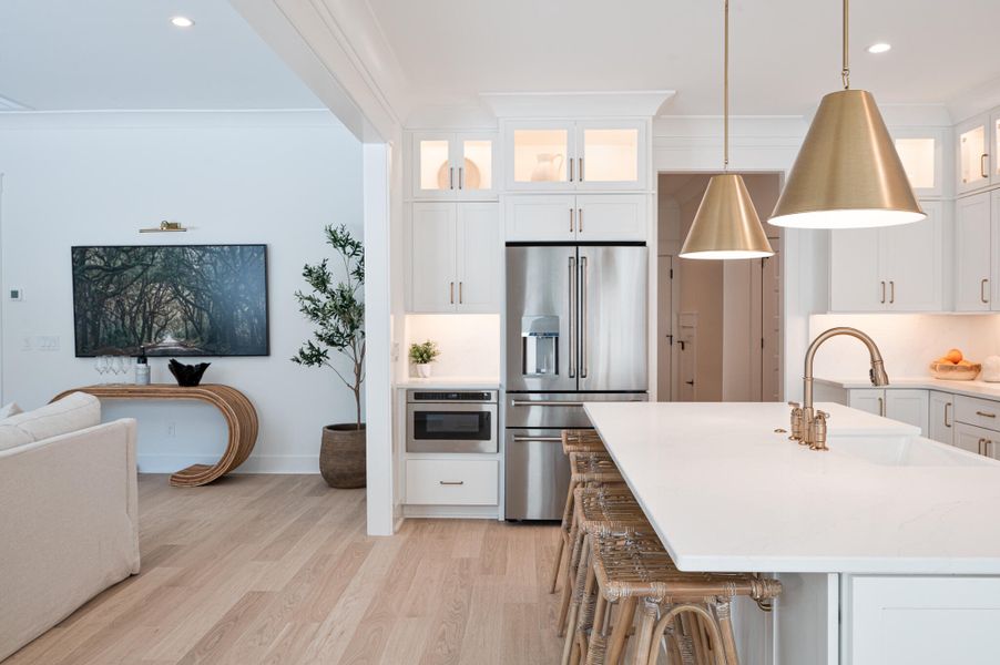Furnished interior view inside a new home in , Johns Island (Image 10).