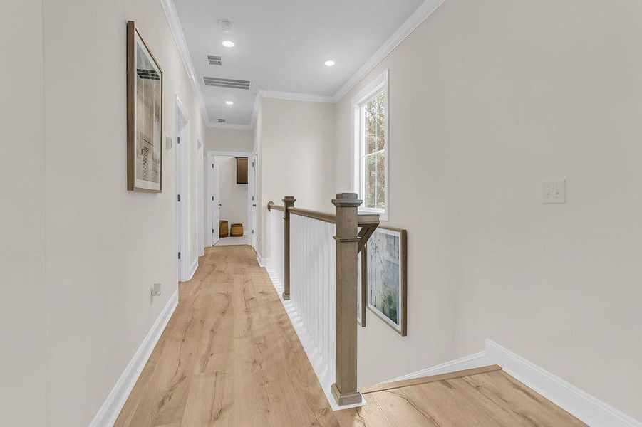 Spacious, unfurnished interior of a new home in Heron Preserve, Hanahan (Image 19).