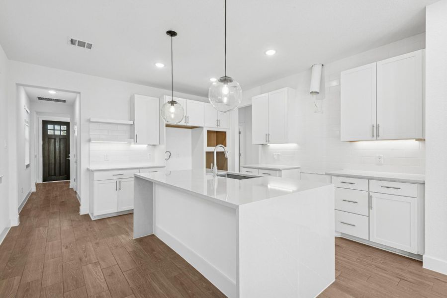 Gorgeous island kitchen