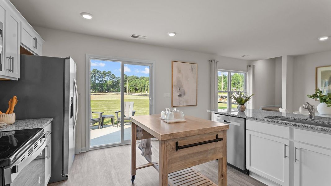 Furnished interior view inside a new home in Jetstream Park, Wilson (Image 14).