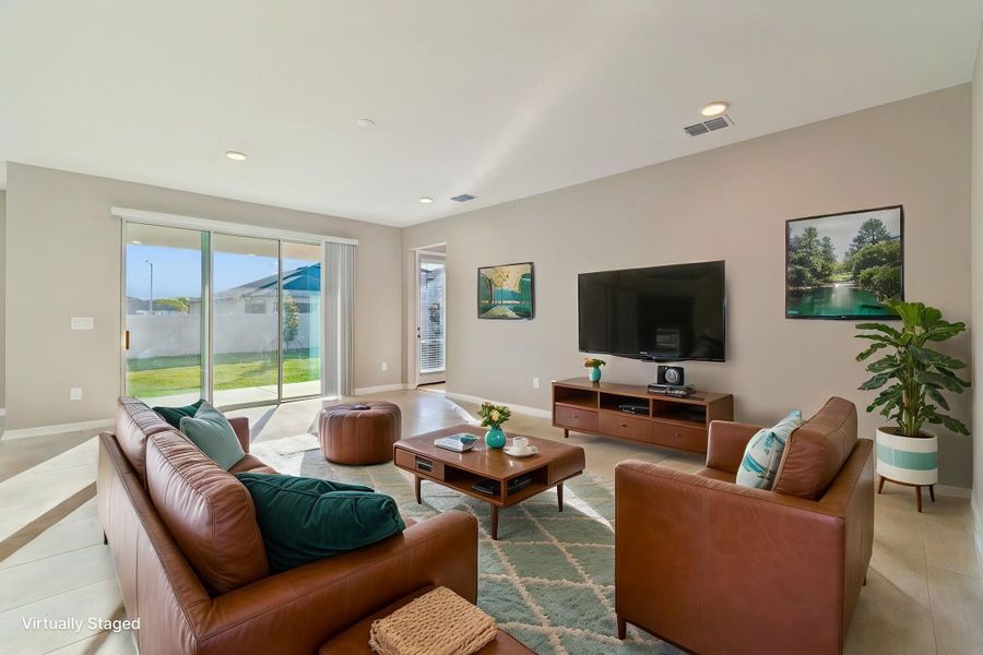 Family Room - Virtually Staged Family Room - Virtually Staged