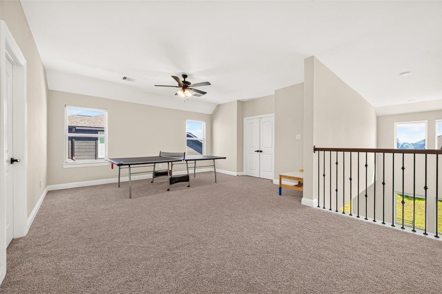 Furnished interior view inside a new home in , Katy (Image 45).