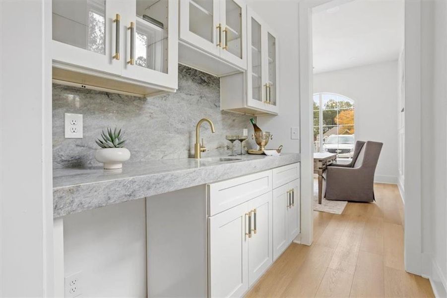 Furnished interior view inside a new home in , Canton (Image 52).