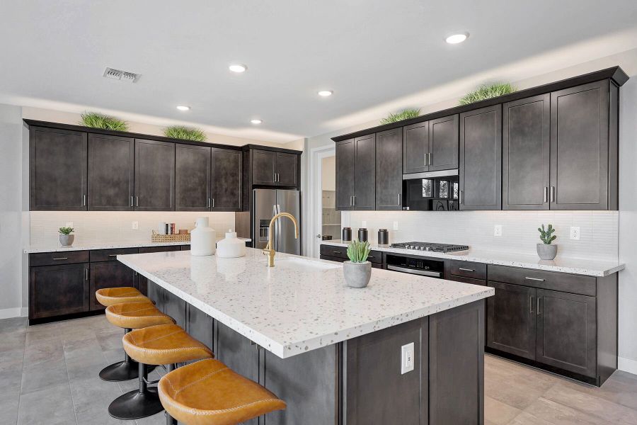Representative furnished interior of a home built from the Slate by Mattamy Homes in Miravida, Surprise (Image 19).