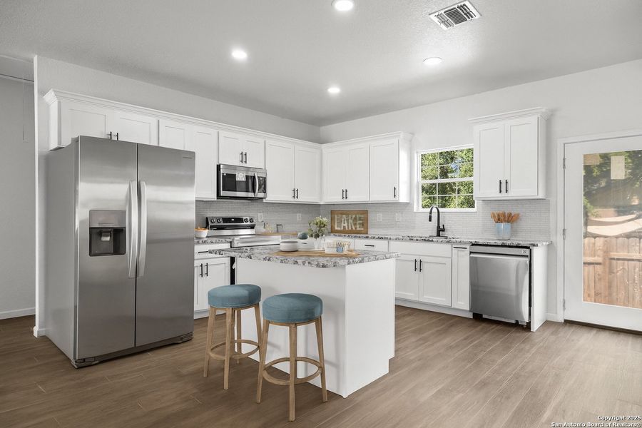 Furnished interior view inside a new home in , Canyon Lake (Image 7). Furnished interior view inside a new home in , Canyon Lake (Image 7).