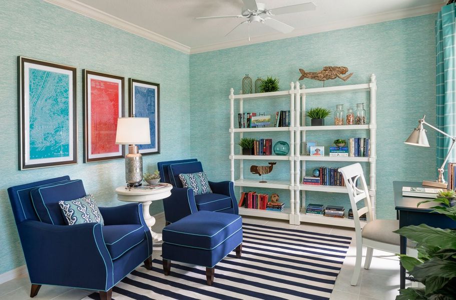 Representative furnished interior of a home built from the Applause by Neal Communities in Verandah, Fort Myers (Image 7).