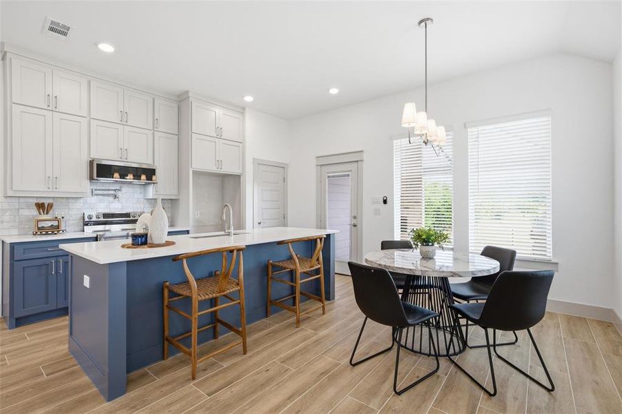Furnished interior view inside a new home in , Hillsboro (Image 15).