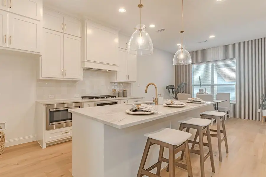 Furnished interior view inside a new home in , Aledo (Image 5).