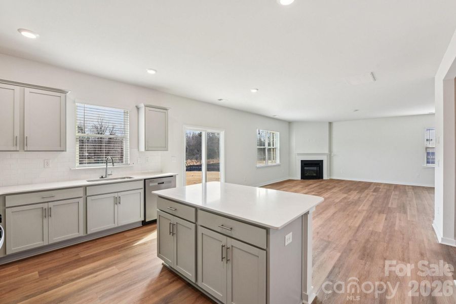 Furnished interior view inside a new home in The Hamptons at Hickory, Hickory (Image 5).