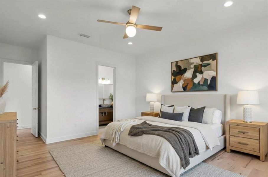 Furnished interior view inside a new home in , Krum (Image 36). Furnished interior view inside a new home in , Krum (Image 36).