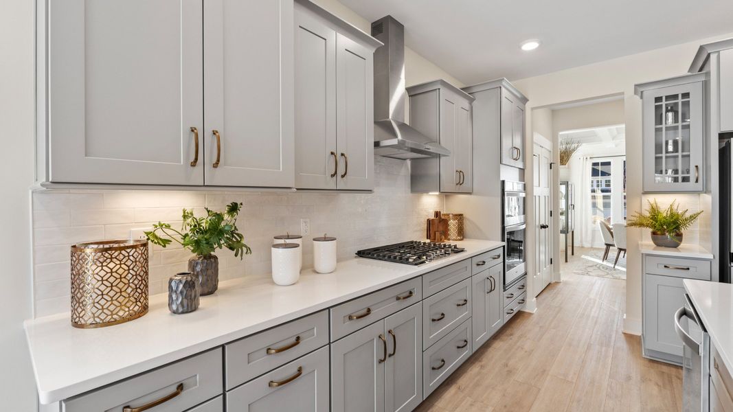 Furnished interior view inside a new home in Pelham Crossing Single Family Homes, Greenville (Image 8).