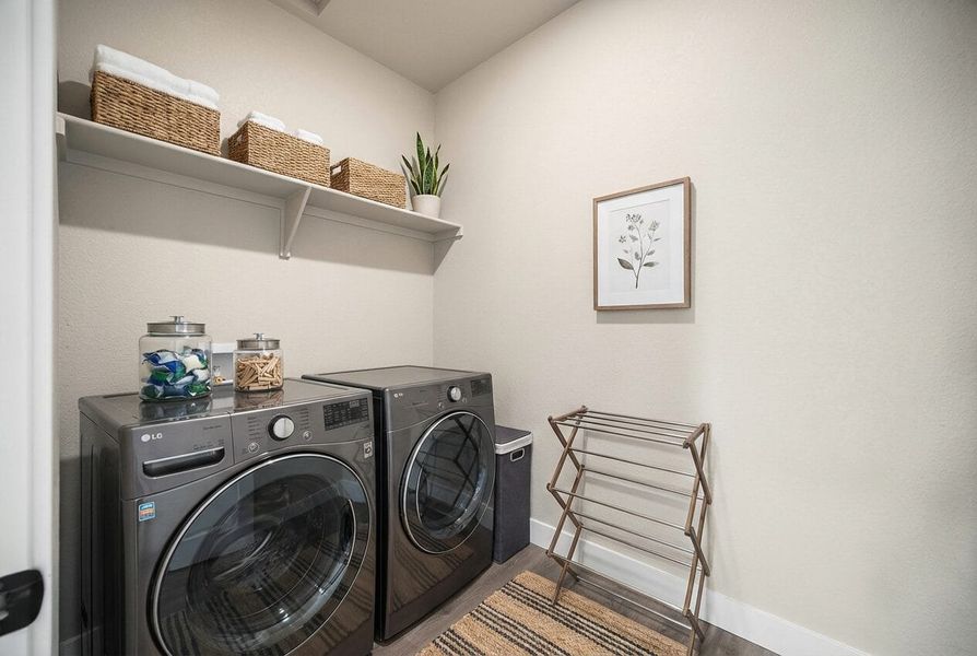 Furnished interior view inside a new home in Trails at Aspen Ridge-3, Colorado Springs (Image 4).
