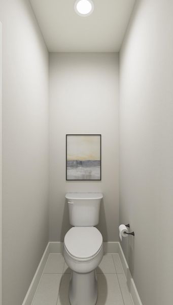 Representative furnished interior of a home built from the Abeline by Tri Pointe Homes in The Meadows, Denton (Image 14).