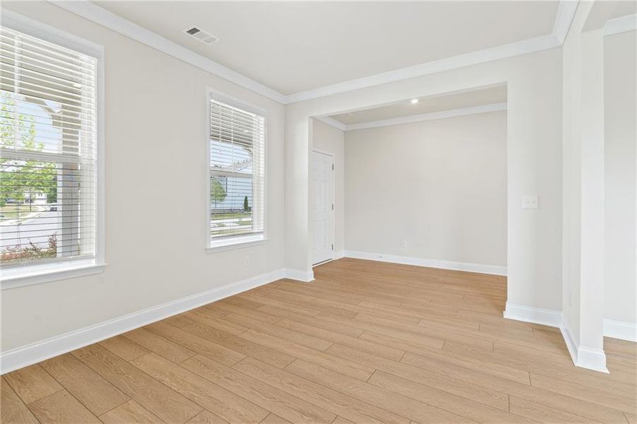 Spacious, unfurnished interior of a new home in , Lawrenceville (Image 52).