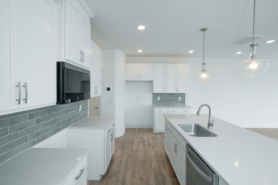 Furnished interior view inside a new home in Powell, Angier (Image 6).
