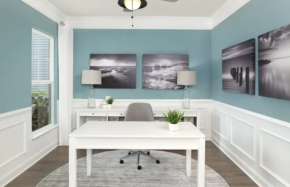 Furnished interior view inside a new home in Solserra, Shallotte (Image 18).