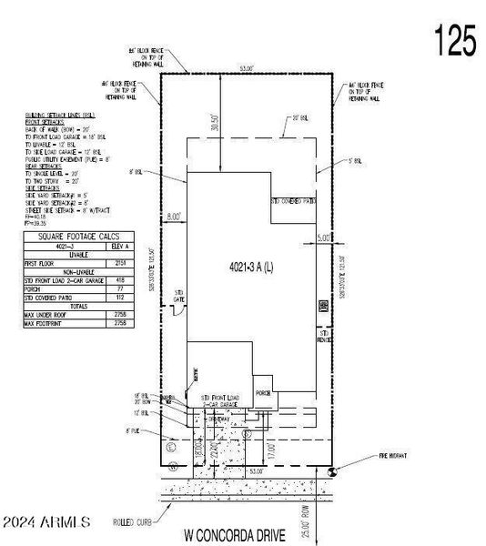 Plot Plan