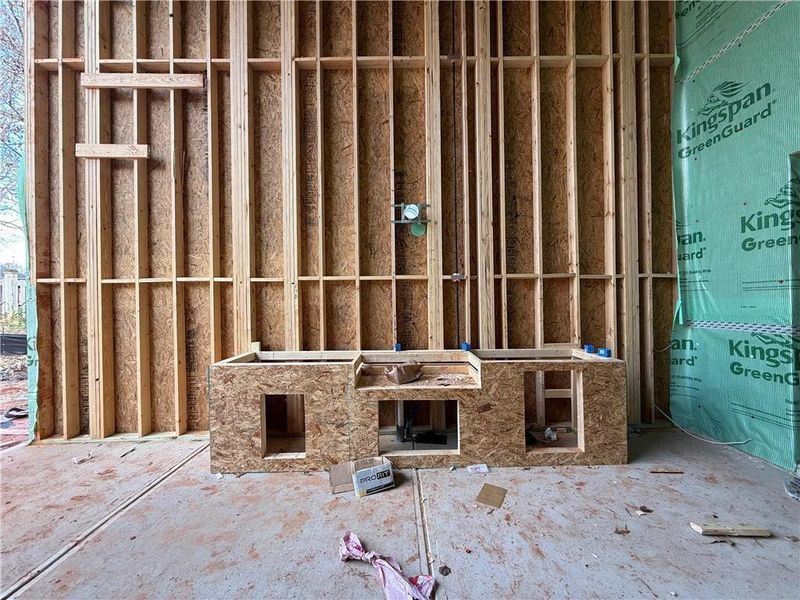 In-progress construction of a new home in , Lawrenceville, GA (Image 30).