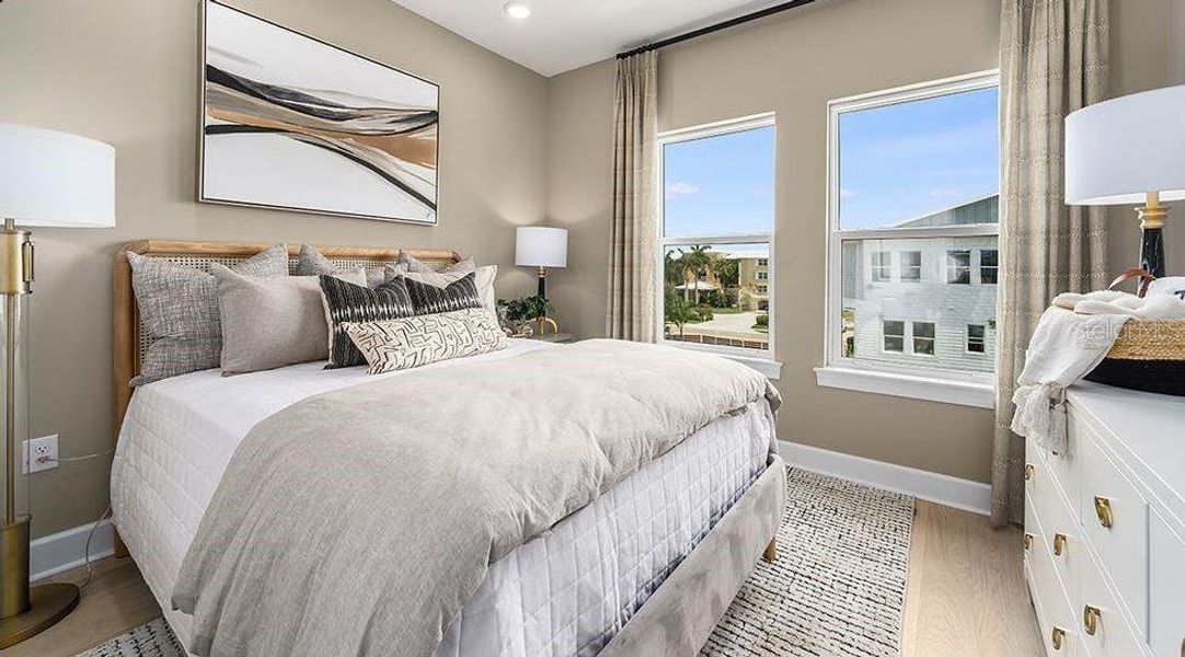 Furnished interior view inside a new home in Seahaven, Punta Gorda (Image 20).