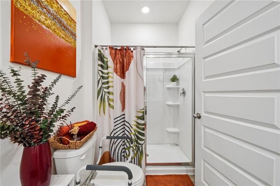 Furnished interior view inside a new home in Champion's Run, Lithonia (Image 15).
