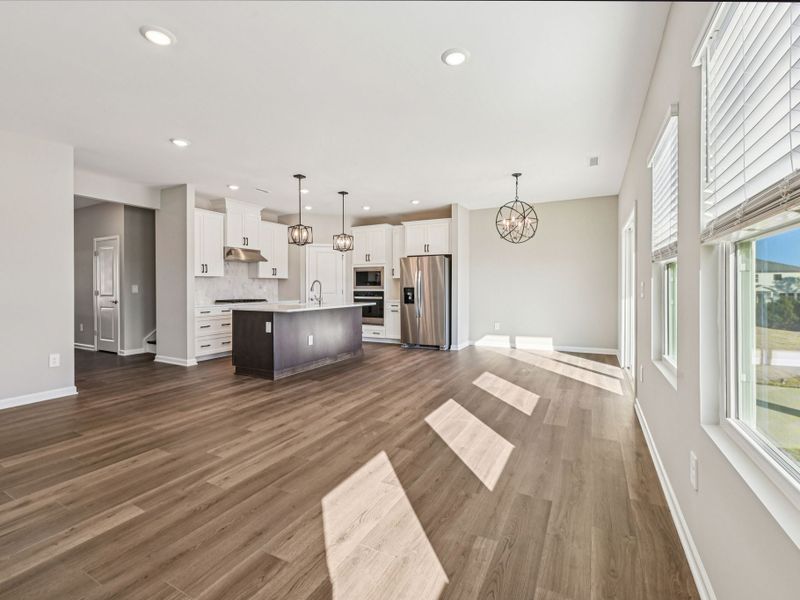 Spacious, unfurnished interior of a new home in Watkins Glen, Raleigh (Image 10). Spacious, unfurnished interior of a new home in Watkins Glen, Raleigh (Image 10).