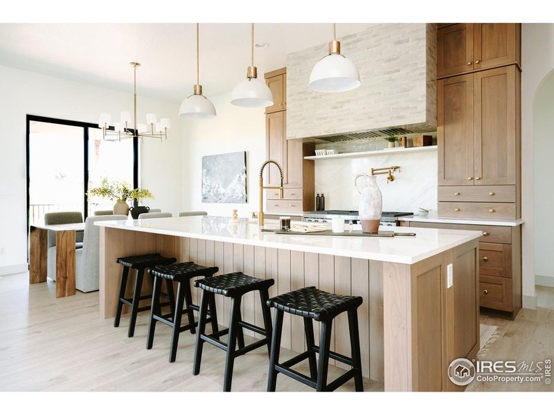 Furnished interior view inside a new home in , Windsor (Image 7).