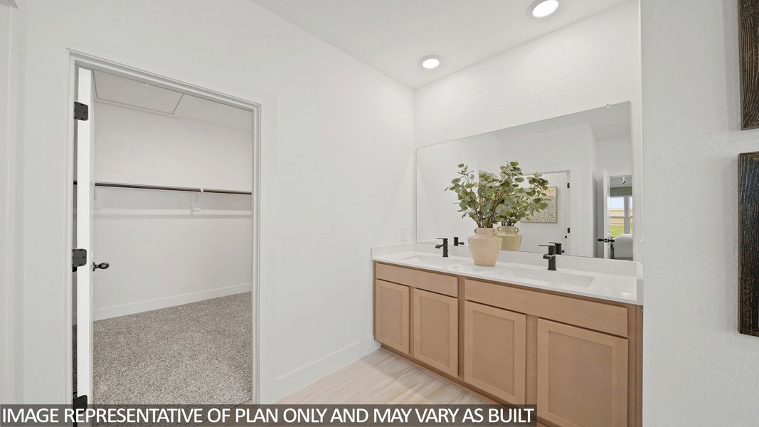 Furnished interior view inside a new home in Sunterra Lakes, Brookshire (Image 19).