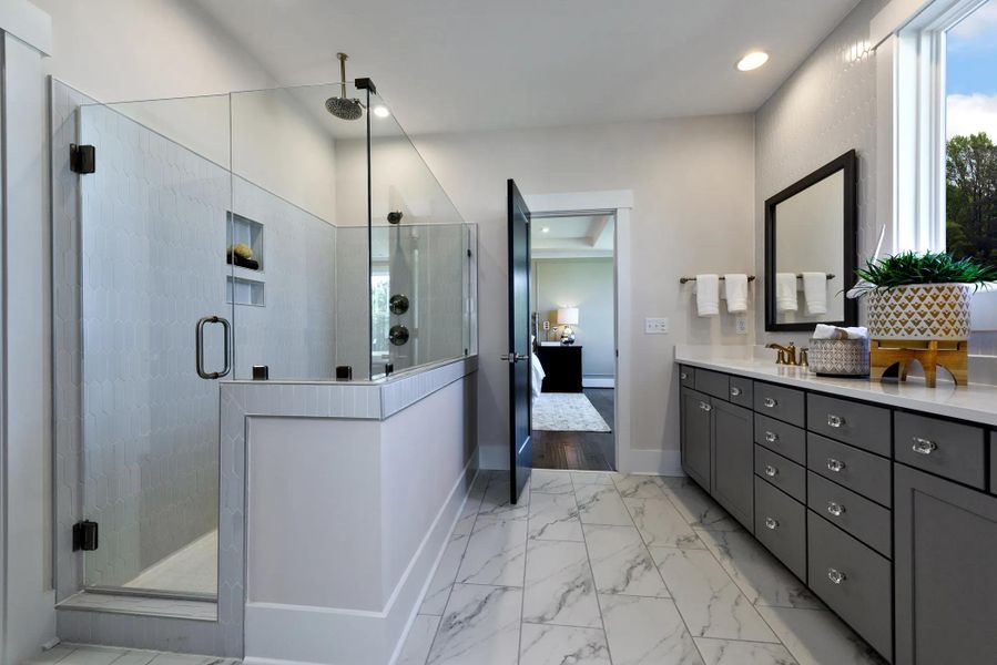 The Vanderburgh Primary Bath The Vanderburgh Primary Bath