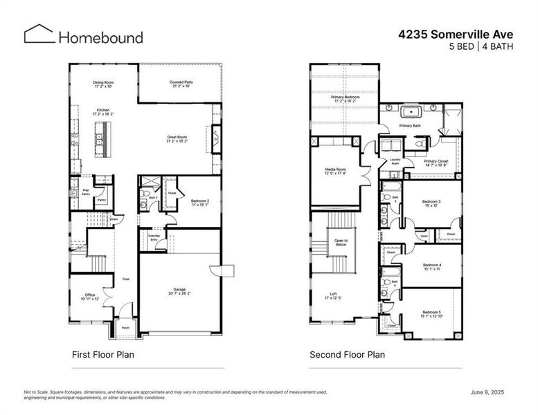 2D floor plan layout of this home in , Dallas, TX (Image 4).