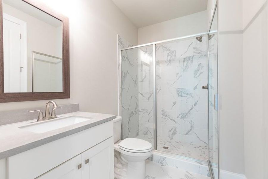 Furnished interior view inside a new home in Waterhaven, Cumming (Image 10).