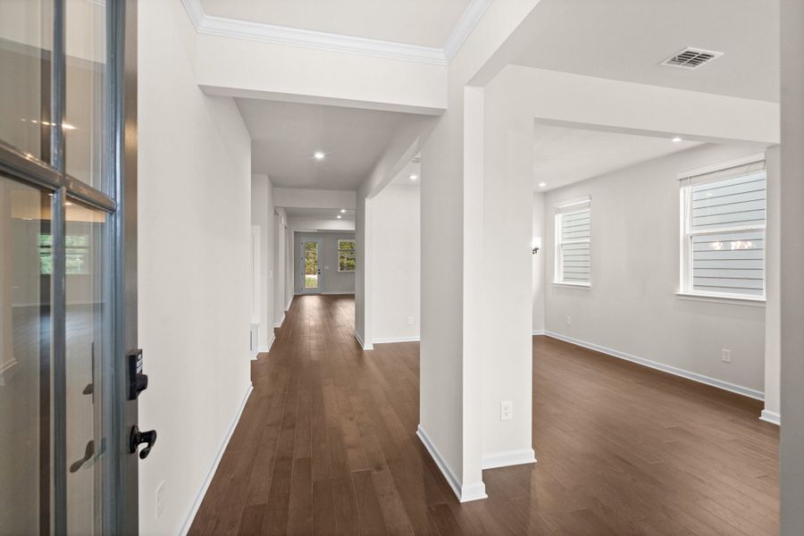 Representative unfurnished interior of a home built from the The Glenwood D by Davidson Homes LLC in Kelly Preserve, Loganville (Image 18).