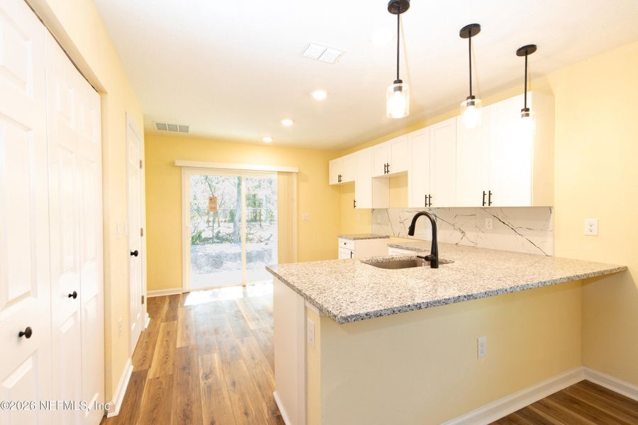Furnished interior view inside a new home in , Jacksonville (Image 4). Furnished interior view inside a new home in , Jacksonville (Image 4).