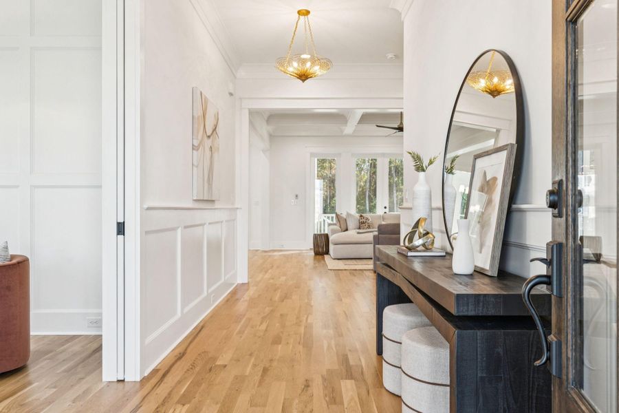 Furnished interior view inside a new home in Riverside at Carolina Park, Mount Pleasant (Image 9).