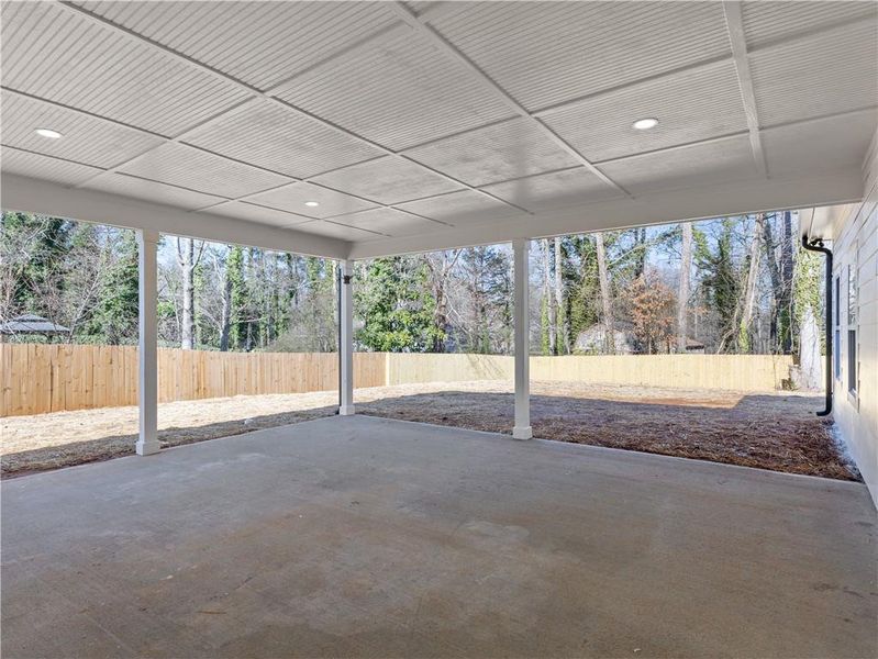 Exterior details and patio area of a home in , Douglasville (Image 3).