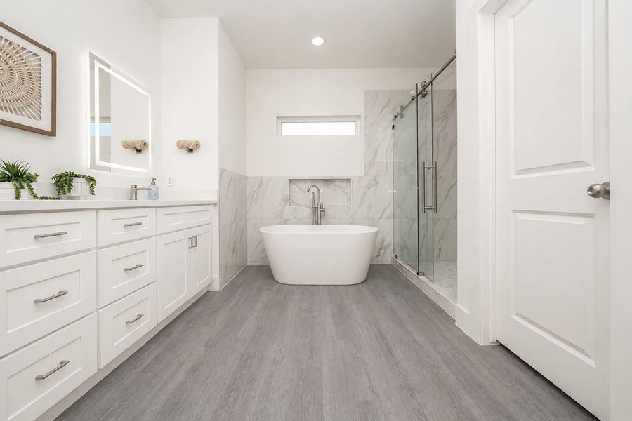 master bathroom