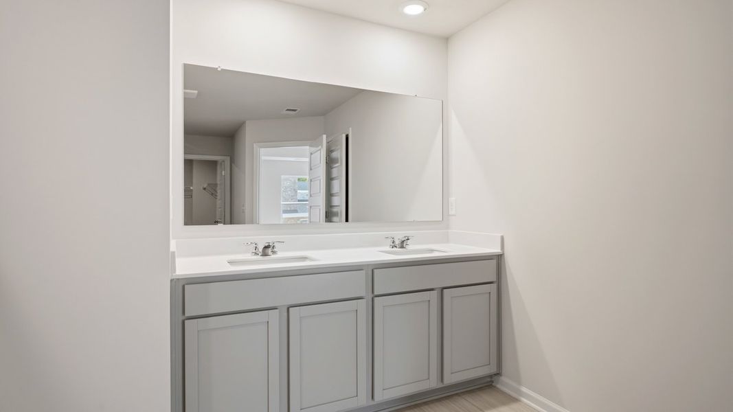 Furnished interior view inside a new home in Independence Villas and Townhomes, Loganville (Image 10).
