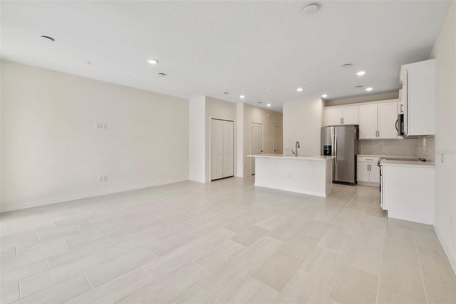 Spacious, unfurnished interior of a new home in Towns at Riverwalk, Sanford (Image 21). Spacious, unfurnished interior of a new home in Towns at Riverwalk, Sanford (Image 21).