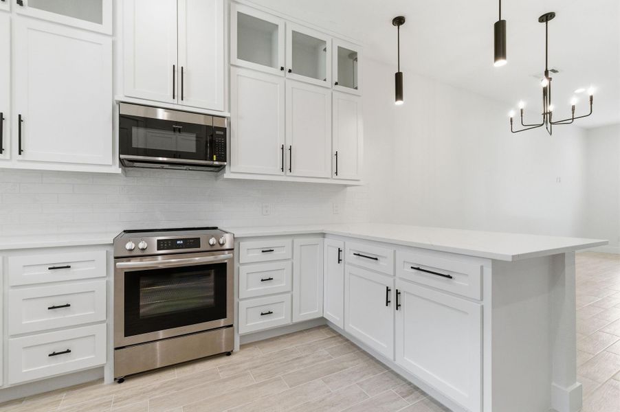 Furnished interior view inside a new home in , Montgomery (Image 15).
