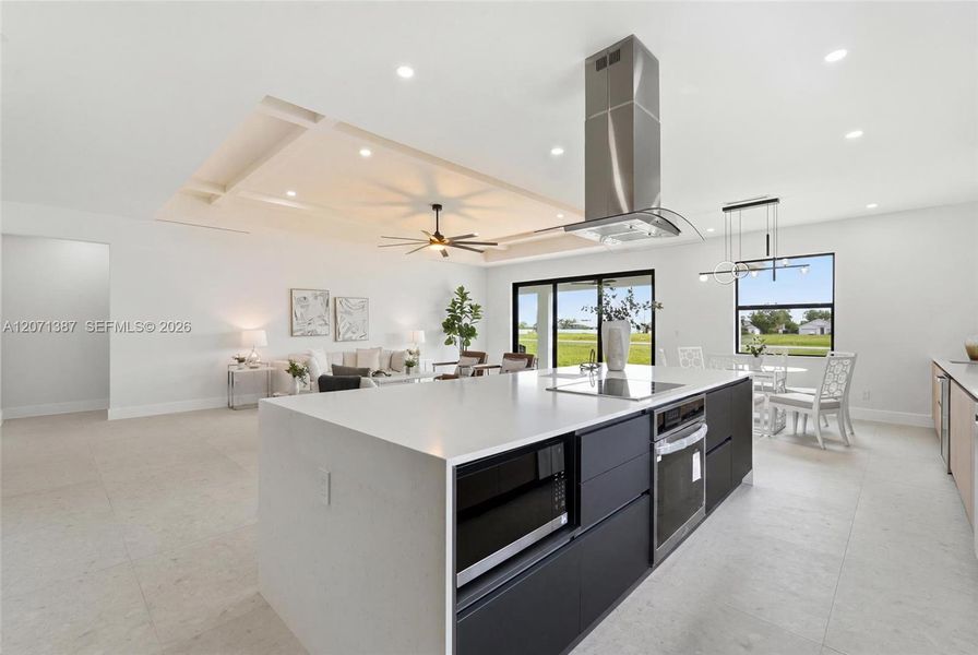 Furnished interior view inside a new home in , Cape Coral (Image 14).