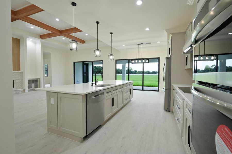Furnished interior view inside a new home in , Fort Pierce (Image 12).